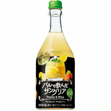 Suntory Bar Sangria White Wine (Grapefruits &amp; Peach) NV (1x50cl)