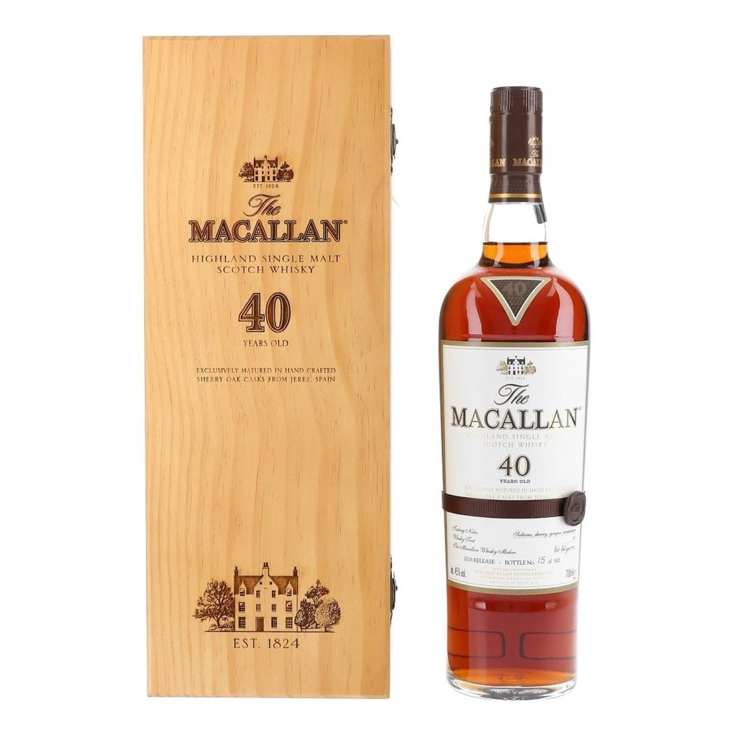 Macallan Sherry Oak 40 Years Old (1x70cl)