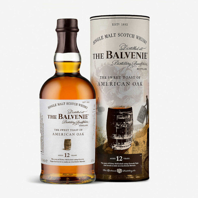 The Balvenie 12 Years Old Stories Series Single Malt Whisky - The Sweet Toast of American Oak (1x70cl)