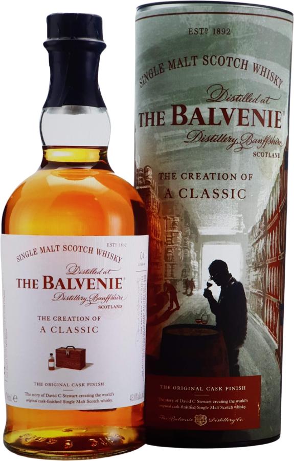 The Balvenie The Creation of a Classic Original Cask Finish Single Malt Whisky (1x70cl)