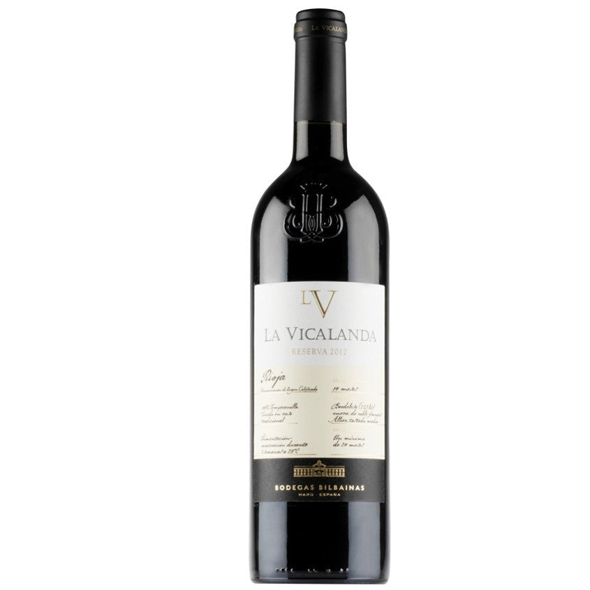 Bodegas Bilbainas - La Vicalanda Reserva 2018 Rioja (1x75cl)