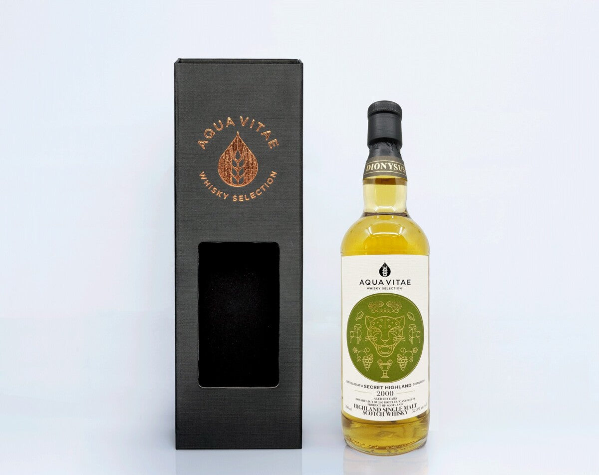 Aqua Vita Dionysus Secret Highland (Clynelish) 20 Year Old (1x70cl)