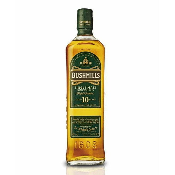 Bushmills Single Malt Whiskey 10 year old (1x70cl)