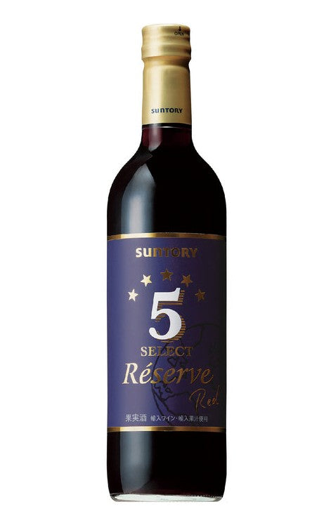 Suntory Five Select Reserve Red NV (1x75cl)
