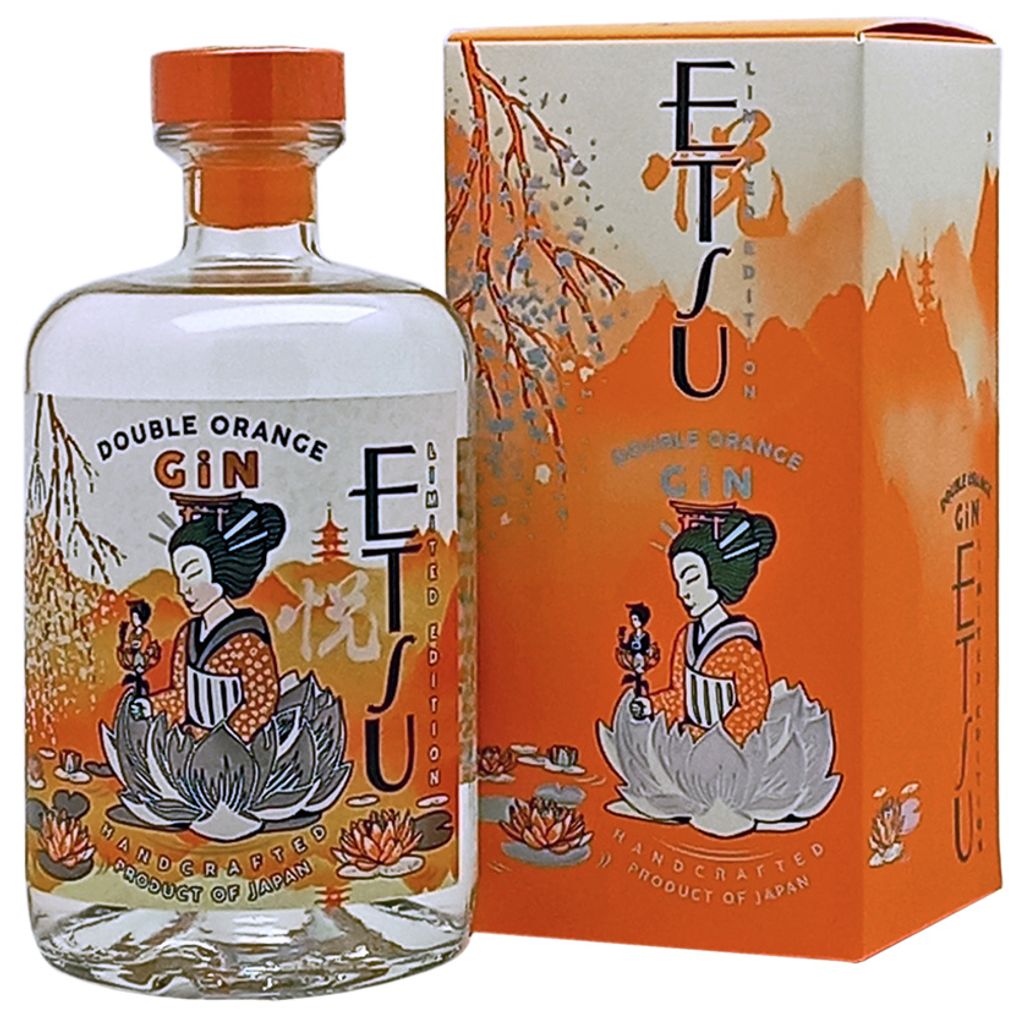 ETSU Double Orange Handcrafted Gin (Hokkaido) (1x70cl)