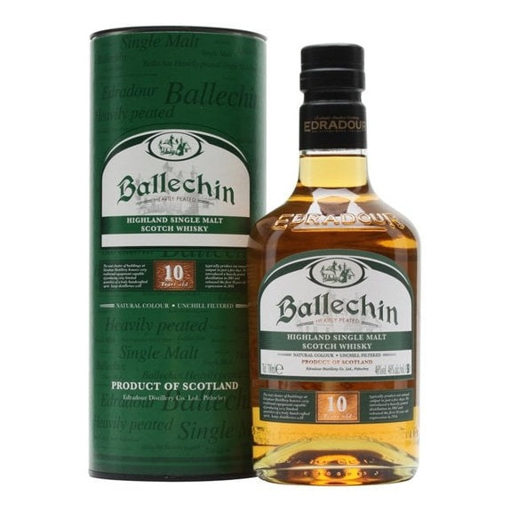 Edradour Ballechin 10 Year Old Heavily Peated Whisky (1x70cl)