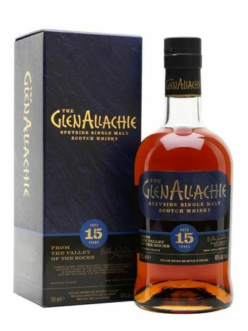 The GlenAllachie 15 Year Old Single Malt Scotch Whisky (1x70cl)