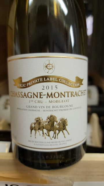 HKJC Chassagne-Montrachet 1er Cru 'Morgeot' 2015 (1x75cl)