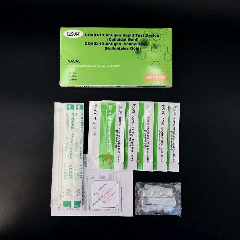 [Gift Item] Brochures Covid-19 Antigen rapid test (5pc)