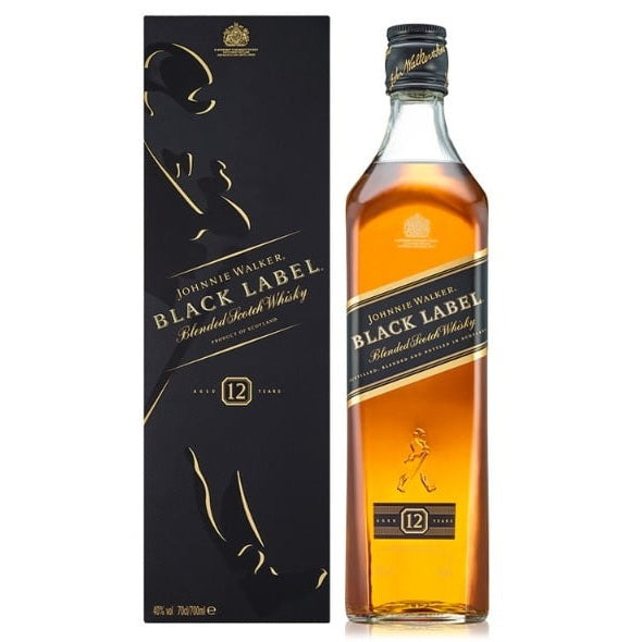 Johnnie Walker Black Label 12 Years with Gift Box (1x70cl)