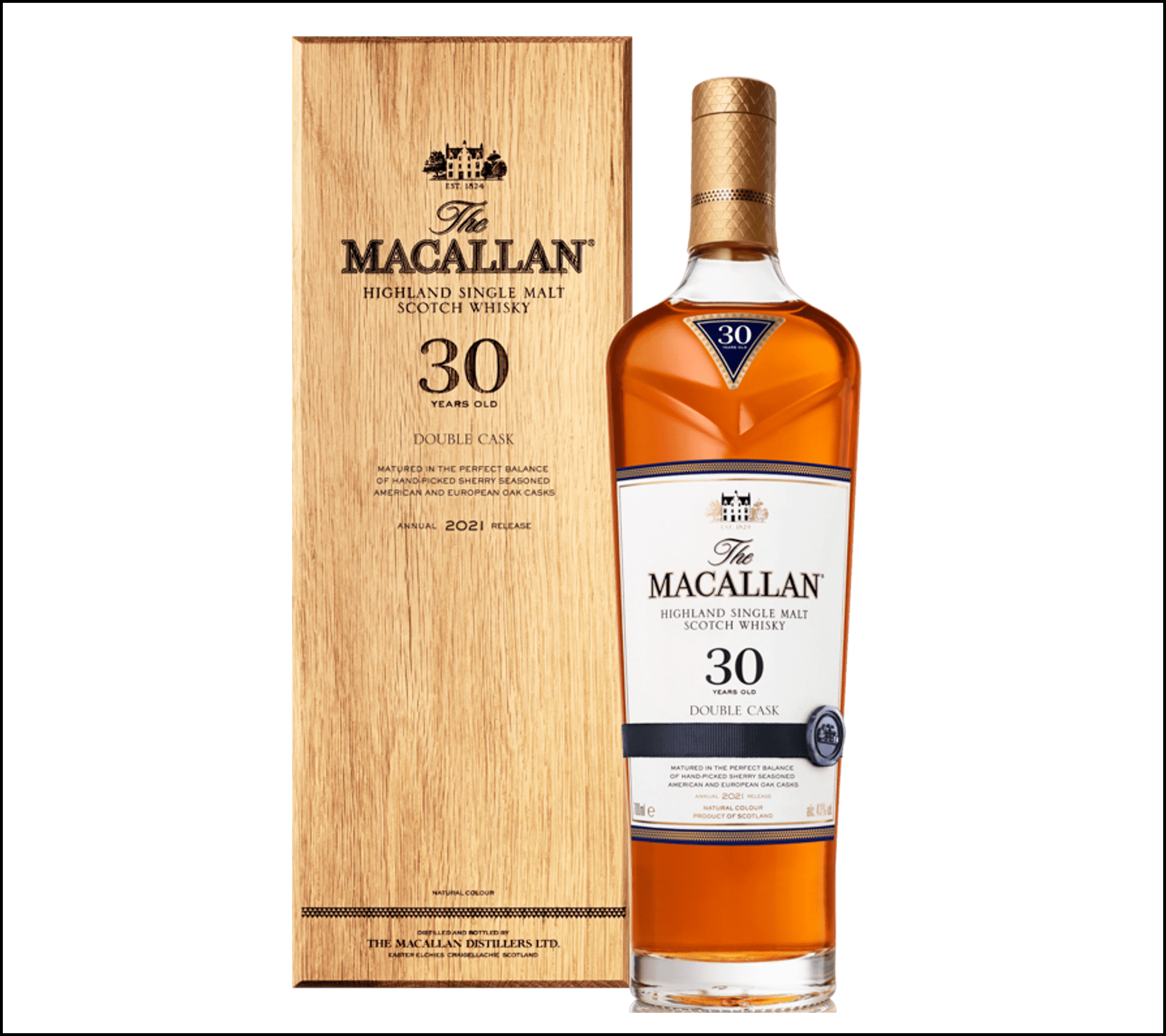 Macallan Double Cask 30 Years Old 2022 Release (1x70cl)