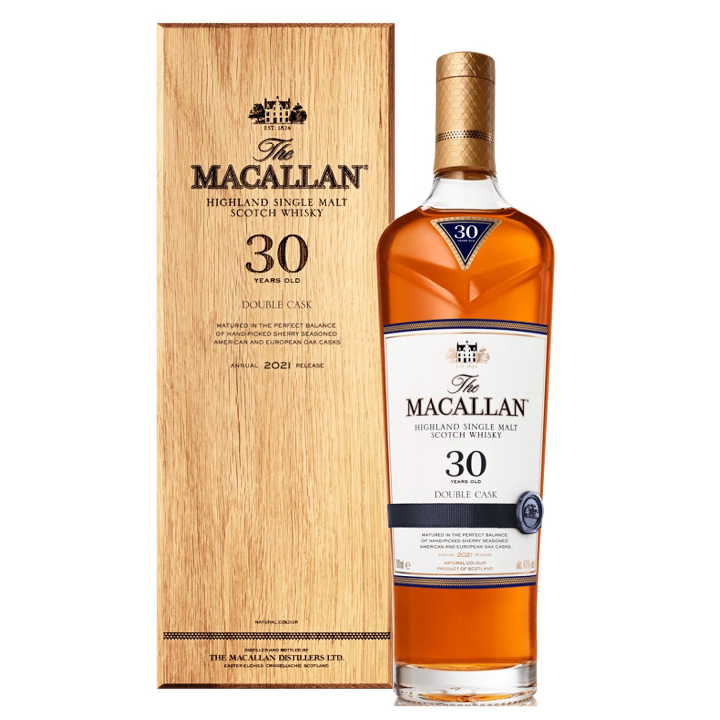 Macallan Double Cask 30 Years Old 2022 Release (1x70cl)