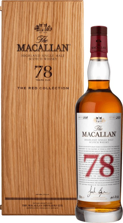 The Macallan Red Collection 78 Years Old (1x70cl)