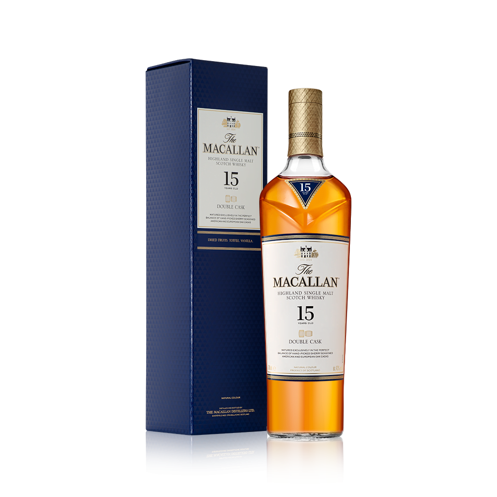 Macallan 15 Year Old Single Malt Scotch Whisky Double Cask (1x70cl)