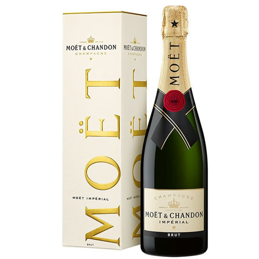 Moet & Chandon Imperial Brut NV with Giftbox (1x75cl)