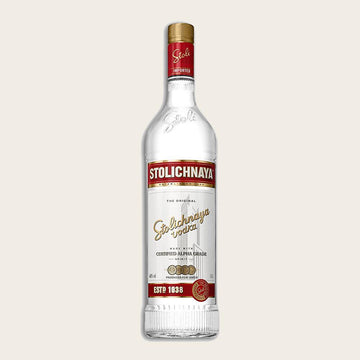 Stolichnaya Vodka - litre (1x100cl)