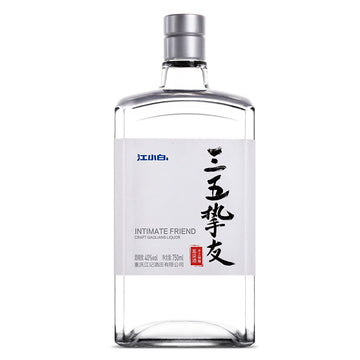 JIANGXIAOBAI (Intimate Friend) Craft Gaoliang Liquor (1x75cl)