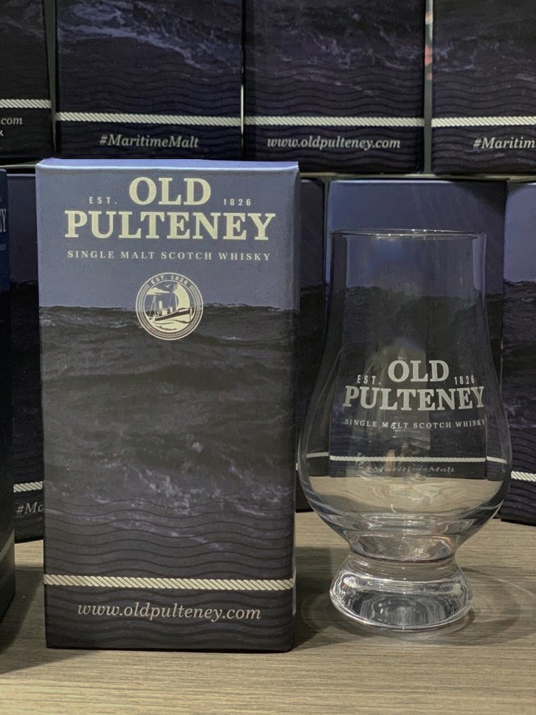 The Official Old Pulteney whisky glass