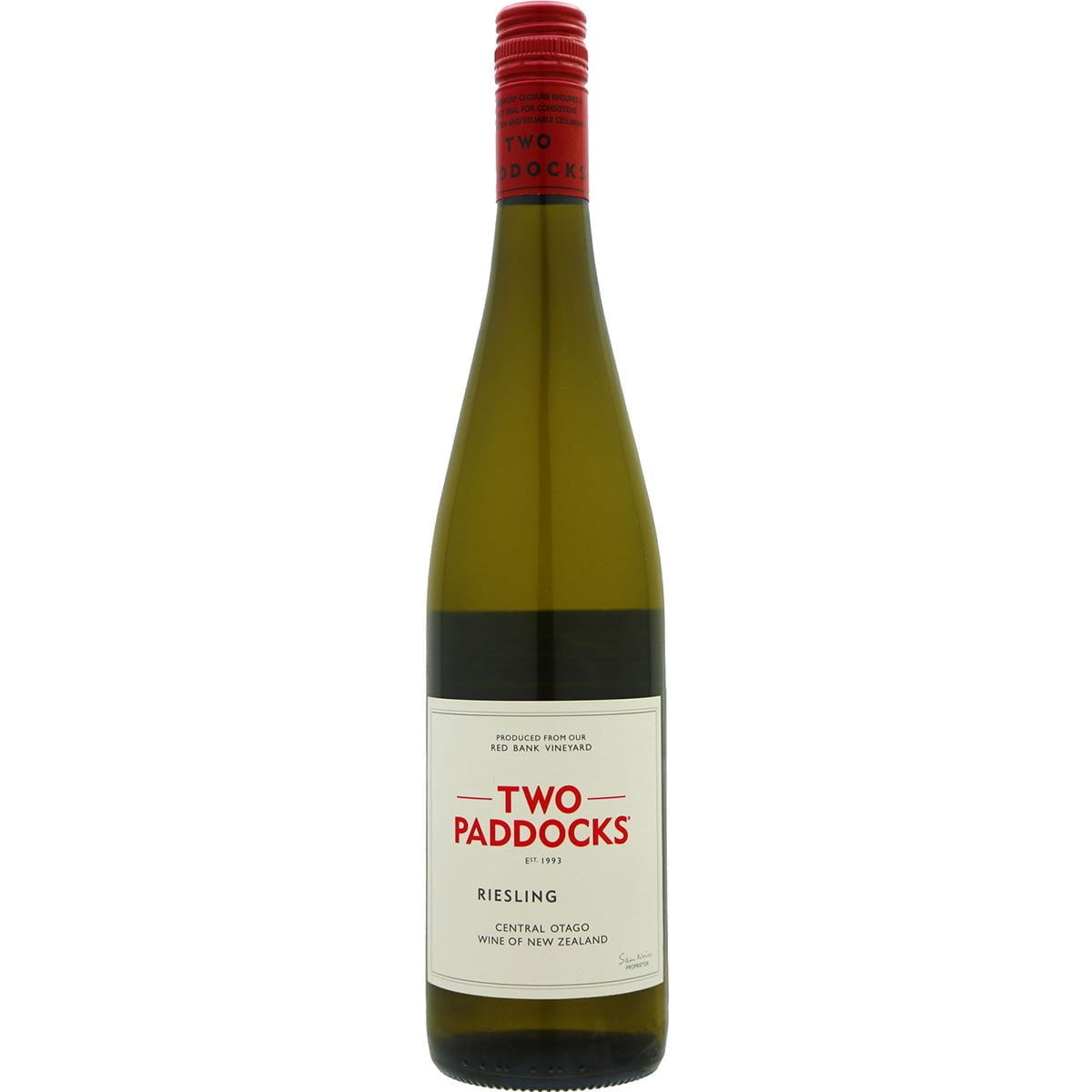 TWO PADDOCKS WINES - Picnic Central Otago Riesling (Medium Dry) 2021 (1x75cl)