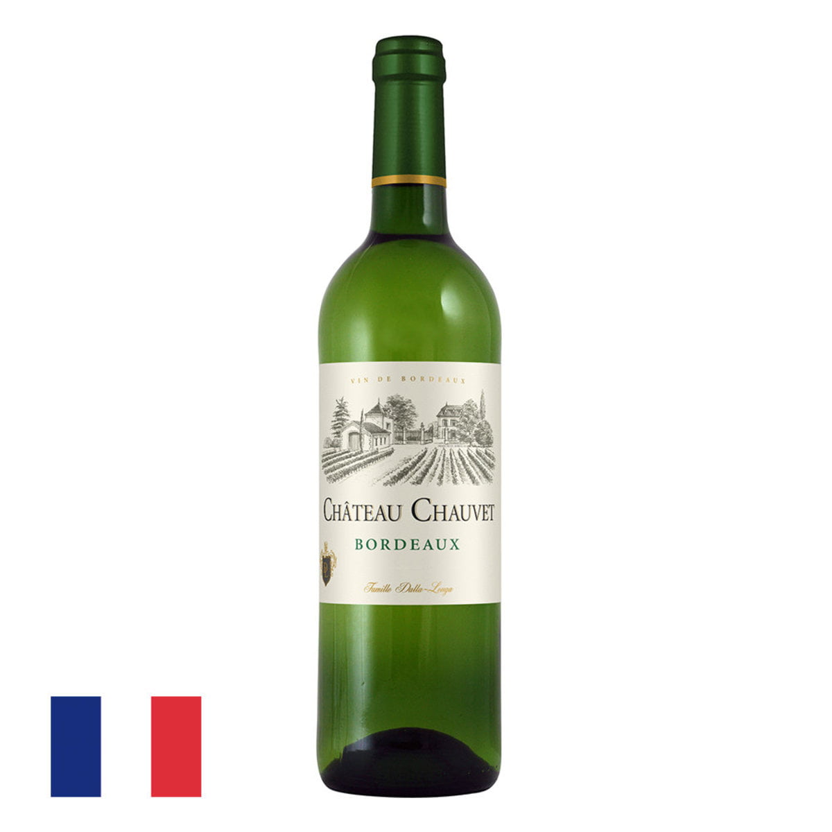 Ch?eau Chauvet Blanc 2016, Bordeaux (1x75cl)