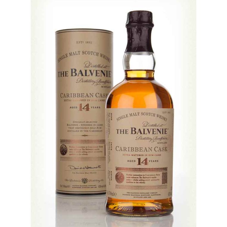 Balvenie 14 Year Old Caribbean Cask (1x70cl)