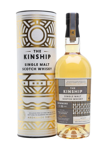 The Kinship Bowmore 21 Years Aged Single Malt Scotch Whisky (1x70cl)