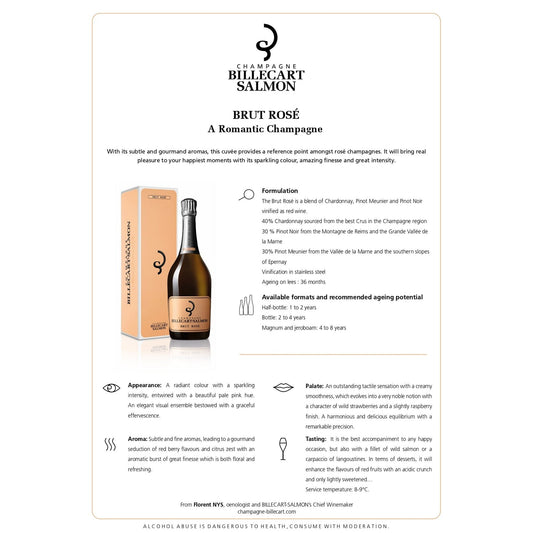 Billecart Salmon, Rose NV (1x37.5cl)