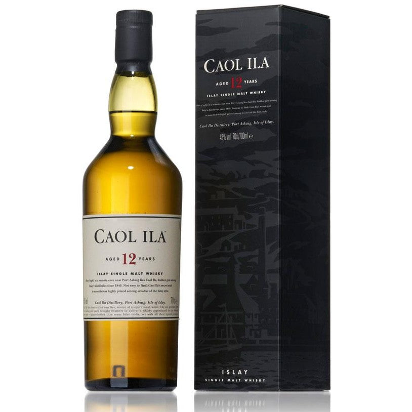 Caol Ila 12 Years Single Malt - litre (1x100cl)