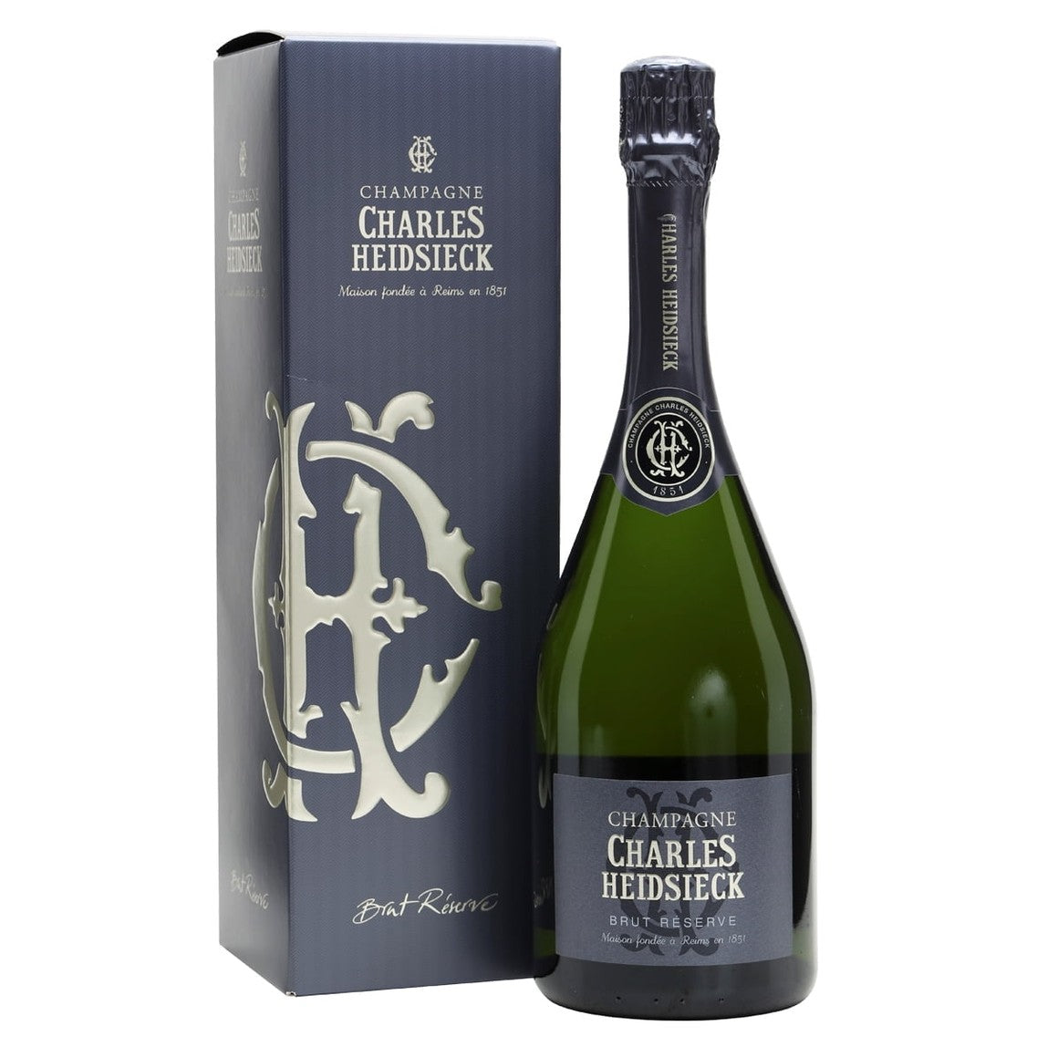 Charles Heidsieck Brut Reserve in Gift Box NV (1x75cl)