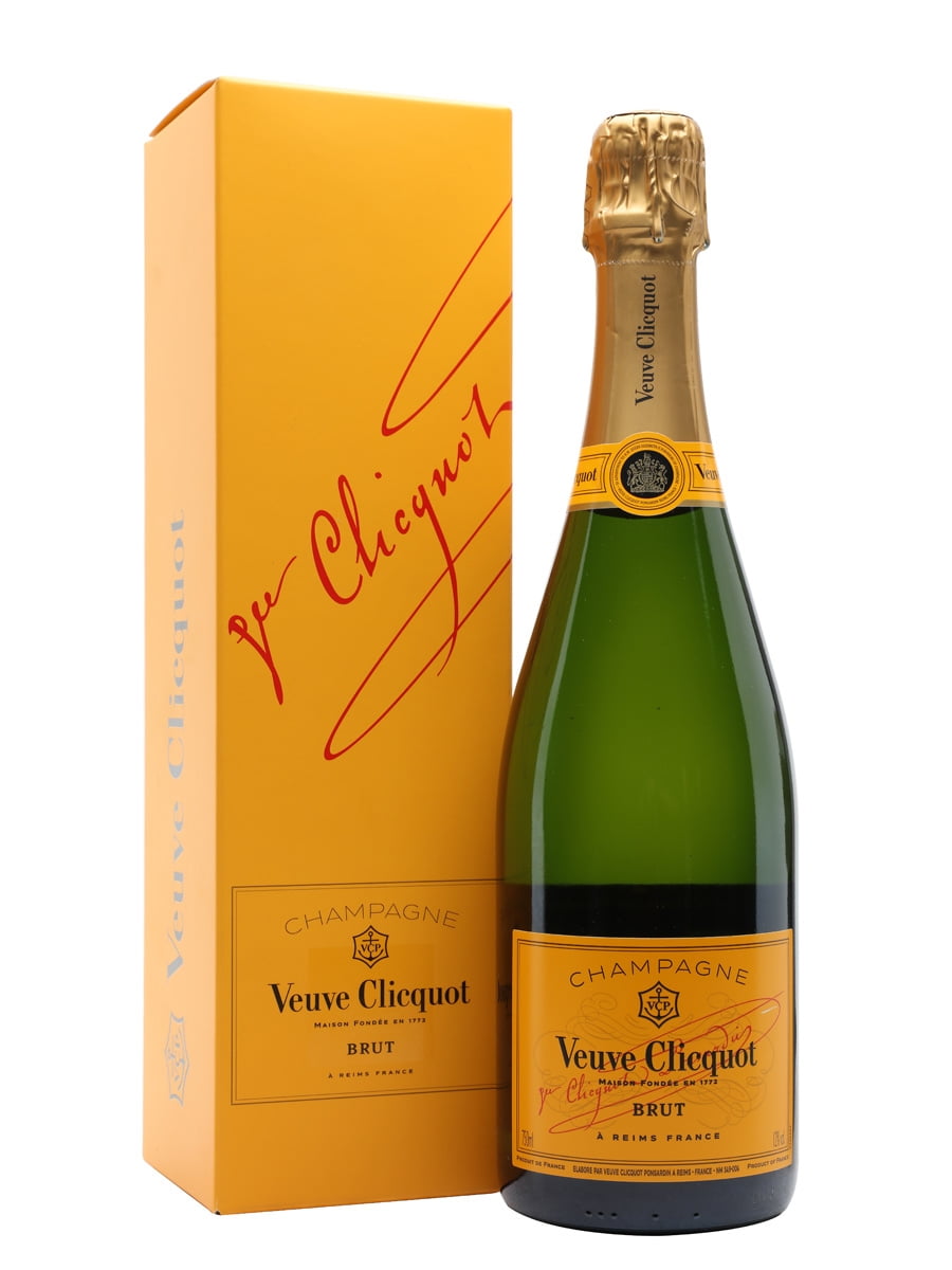 Veuve Clicquot Yellow Label with Gift Box NV (1x75cl)