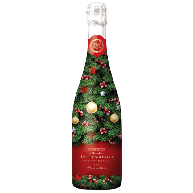 Charles de Cazanove Blanc de Noirs Xmas NV (1x75cl)