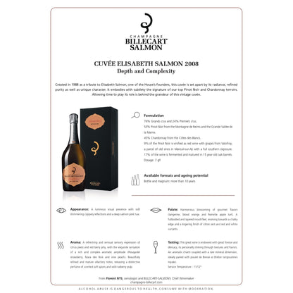 Billecart Salmon Brut Rose Cuvee Elizabeth Salmon 2008 (1x75cl)