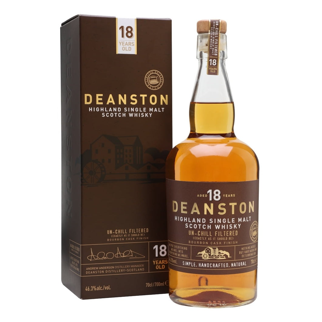 Deanston 18 Years Old Highland Single Malt (1x70cl)