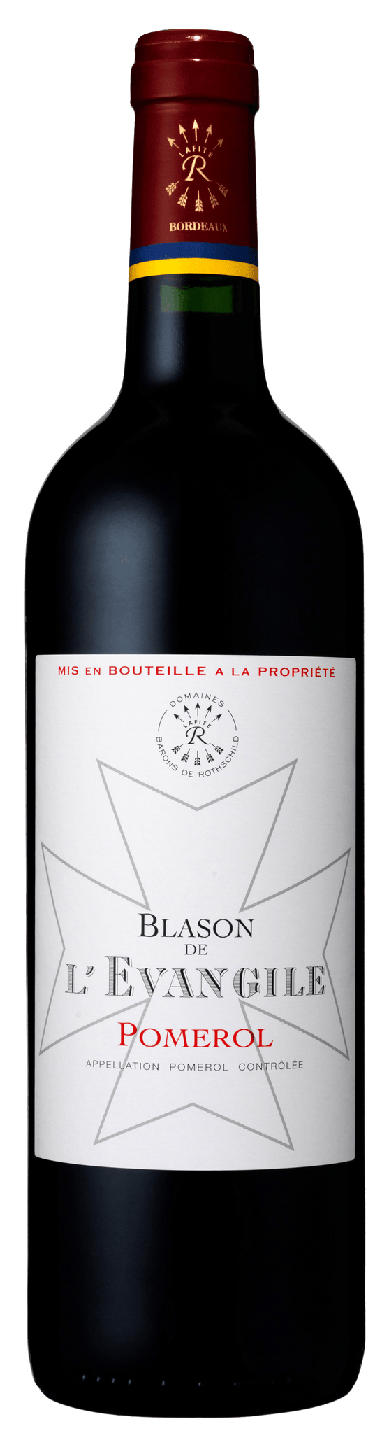 Blason de l'Evangile 2016, Pomerol  (2nd wine of Chateau L'Evangile)  (1x75cl)