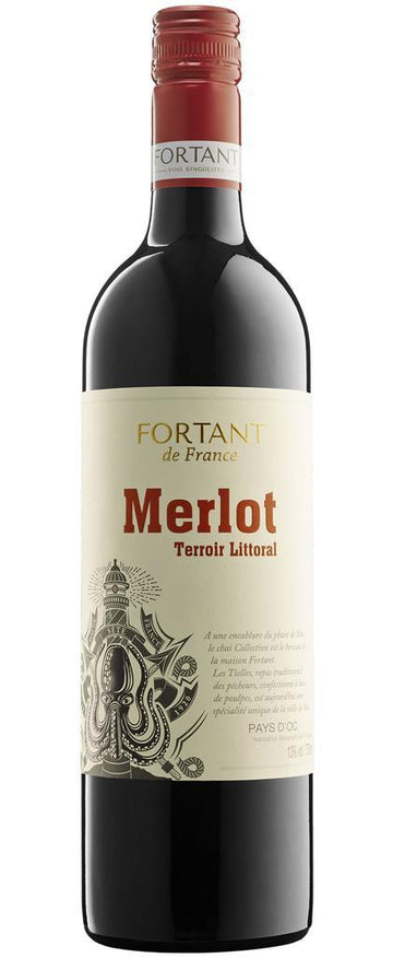 Fortant de France Terroir Littoral Merlot 2018 (1x75cl)