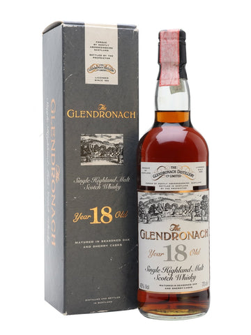 Glendronach 18 years old distilled in 1976 with box (1x70cl)