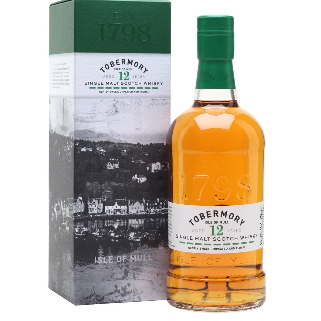 Tobermory 12 Years Single Malt (1x70cl)