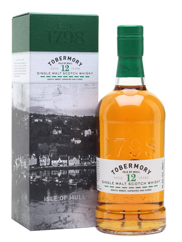 Tobermory 12 Years Single Malt (1x70cl)